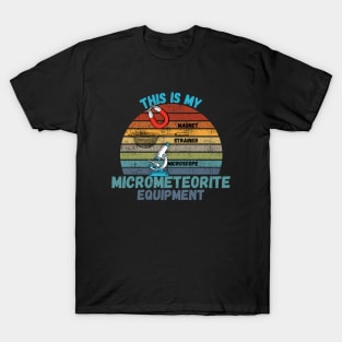 Micrometeorites Searching T-Shirt